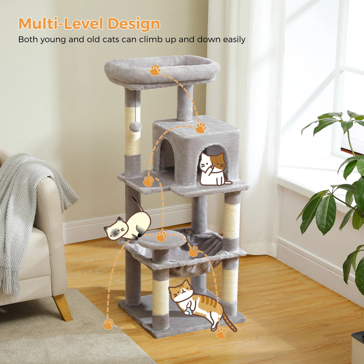 Hammock Cat Tower